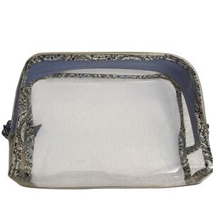 Vera Bradley Clear Cosmetic Case